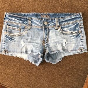 Vanity Distressed Jean Shorts